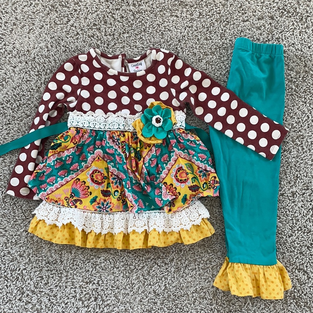 Counting Daisies 2 piece set